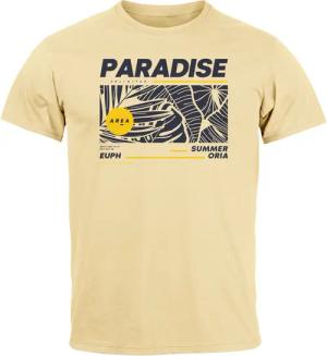 Neverless Print-Shirt Herren T-Shirt Paradise Unlimited