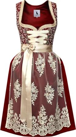 Alpenmärchen Dirndl Dirndl Victoria in rot