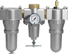 Riegler Wartungseinheit 3-tlg. »Standard« mit Metallbehälter, BG 1, G 1/4