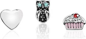 Unique Charm-Einhänger Unique Floating Charm Set 925er Silber FSC0010