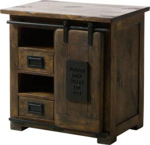 Massivmoebel24 Kommode (Kommode Mango 70x45x70 braun