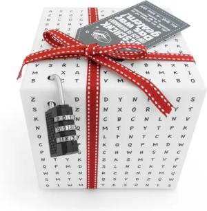 SURPRISA Geschenkbox Rätselbox, Personalisierte Geschenkideen /