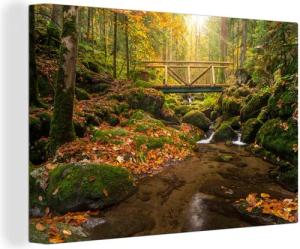 OneMillionCanvasses® Leinwandbild Der Schwarzwald in Deutschland