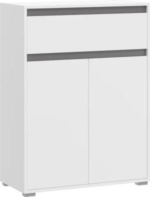 xonox.home Schuhschrank Weiß Siphonausschnitt Modern 76x102x35