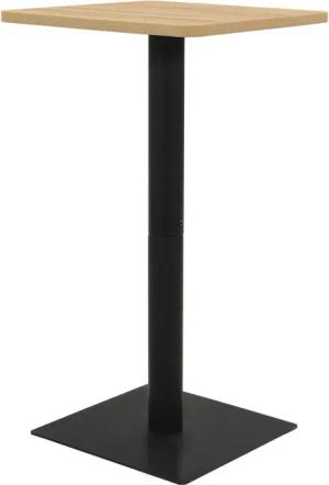 vidaXL Esstisch Bistrotisch Eichefarben 50x50x107 cm