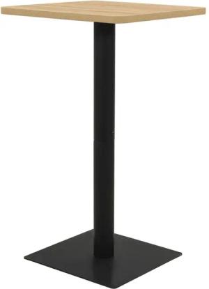 vidaXL Esstisch Bistrotisch Eichefarben 70x70x107 cm
