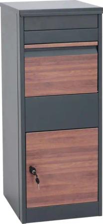 MCW Standbriefkasten MCW-G80, Am Boden fixierbar,