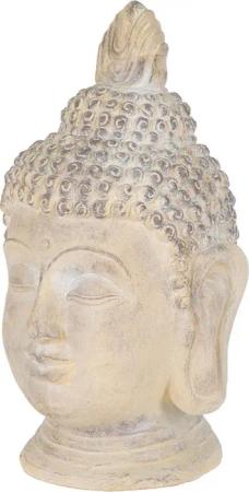 ECD Germany Dekofigur Buddha Kopf Statue