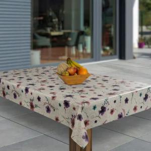 laro Tischdecke Wachstuch-Tischdecken Abwaschbar Blumen Mandala