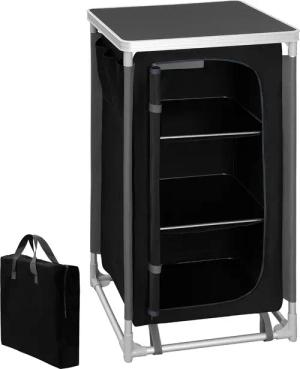 Woltu Campingtisch, Campingküche mit 3 Fächern