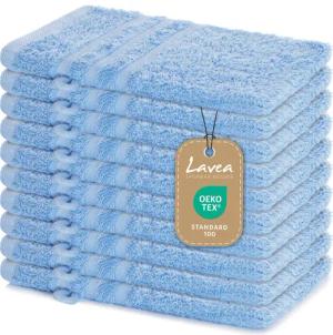 Lavea Handtuch Set saugstarke Frottierserie Elena,