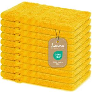 Lavea Handtuch Set saugstarke Frottierserie Elena,