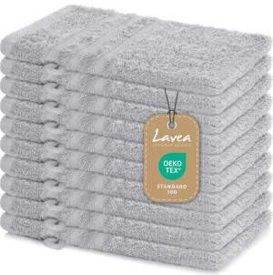 Lavea Handtuch Set saugstarke Frottierserie Elena,