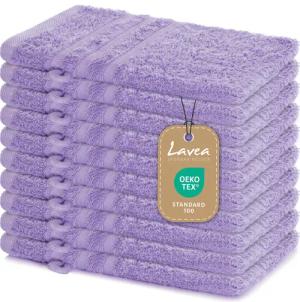 Lavea Handtuch Set saugstarke Frottierserie Elena,