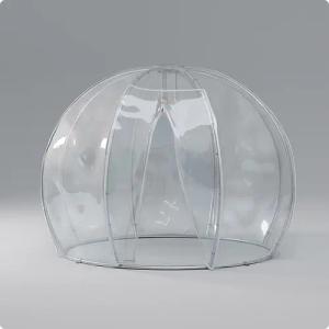 astreea Pavillon Igloo mit wetterfestem, transparentem