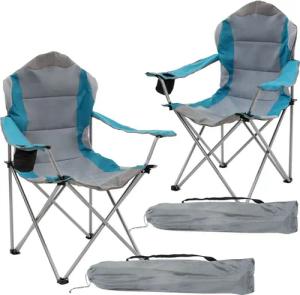 ECD Germany Campingstuhl Gartenstuhl faltbar mit