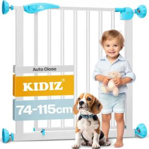KIDIZ Türschutzgitter, Türschutzgitter Absperrgitter Treppengitter Kindergitte