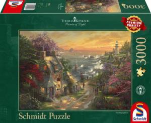 Schmidt Spiele Puzzle Thomas Kinkade Dörfchen