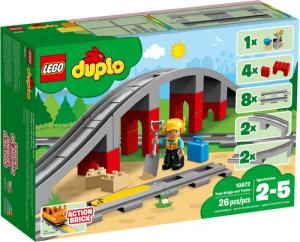 LEGO® Duplo 10872 Eisenbahnbrücke und Schienen