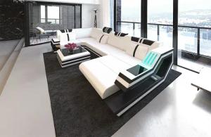 Sofa Dreams Wohnlandschaft Leder Sofa Ledercouch