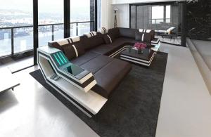 Sofa Dreams Wohnlandschaft Leder Sofa Ledercouch