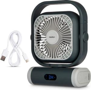 Medion® Akku-Ventilator MEDION LIFE Camping Ventilator