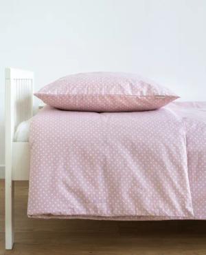Loolay Bettwäsche Punkte ROSA Altrosa Babybettwäsche