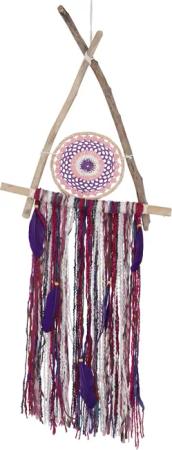 Guru-Shop Dekoobjekt Traumfänger Boho Dreieck -