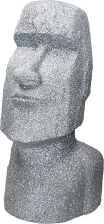 ECD Germany Dekofigur Moai Figur Kopf