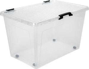 dynamic24 Aufbewahrungsbox mit Rollen (1 St),