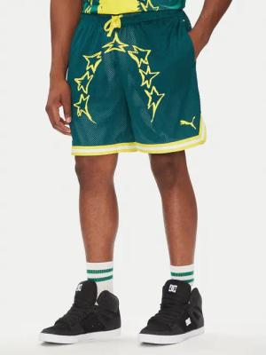 Puma Sportshorts 631703 Grün Regular Fit
