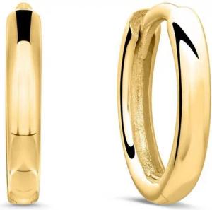 Unique Paar Creolen Unique Creolen für Damen aus 9-karätigem Gold