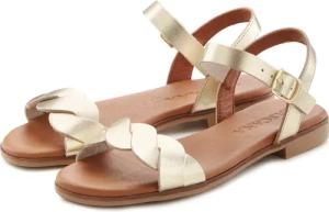 LASCANA Sandale Damen goldfarben Gr.40