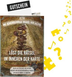 Hidden Games Grußkarten Rätselkarte "Das geheimnisvolle