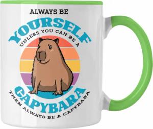 Trendation Tasse Tasse Capybara-Spruch Geschenk für