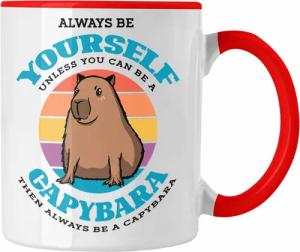 Trendation Tasse Tasse Capybara-Spruch Geschenk für