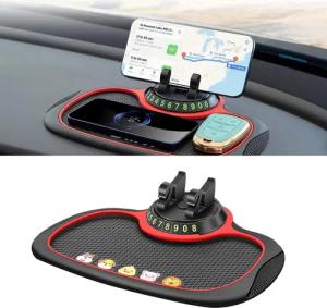 Coonoor Handy-Halterung Multifunktionale Auto-Antirutschmatte Auto-Handyhalter Antirutschmatte