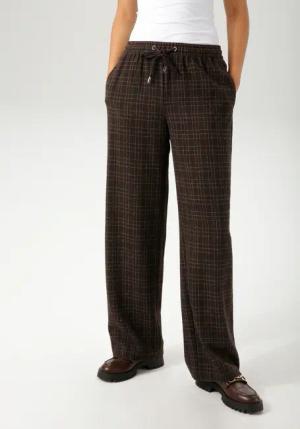 Aniston CASUAL Schlupfhose, im dezenten Karo-Dessin - NEUE KOLLEKTION