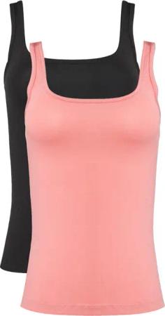 HUGO 2er-Set Tops 50545717 Bunt Slim Fit