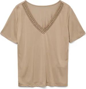 Vero Moda Kurzarmshirt VMSAVANNAH LACE 2-WAY