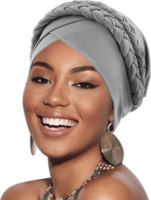 Coonoor Turbanmütze Afrikanischer Damen Geflecht Kopfbedeckung