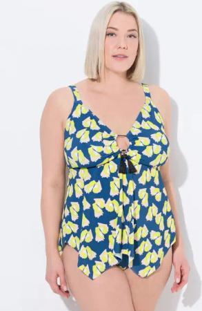 Ulla Popken Bügel-BH Tankini Softcups Träger