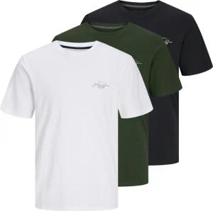 Jack & Jones Kurzarmshirt "JJFERRIS TEE SS CREW NECK 3PK MP", (Packung, 3 tlg.)