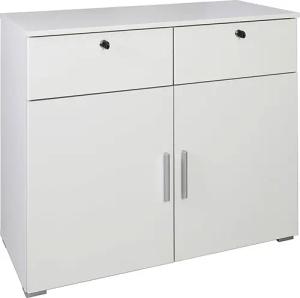 rauch Kombikommode "Schubkastenkommode Türenkommode Sideboard Kommode Büro BUCHHOLZ", (mit Schloss, in Breite 93 cm), viel Stauraum mit abschließbaren Schubladen MADE IN GERMANY