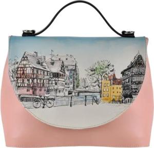 DOGO Henkeltasche "Handy Umhängetasche Take A Walk Schultertasche", Vegan