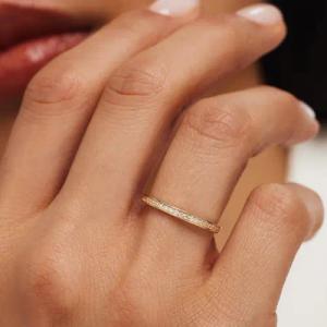 Isabel Bernard Ring - Le Marais Merle 585 Gold Ring - Gr. 60 - in Gold - für Damen