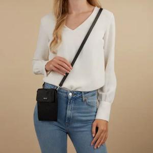 Abro Crossbody Bags - Handy Umhängetasche Free - Gr. unisize - in Schwarz - für Damen