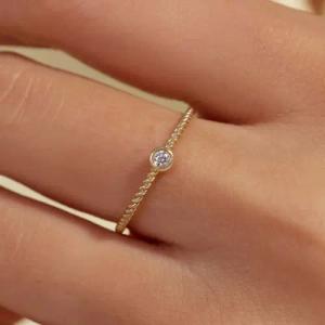 BELORO Ring - Monte Napoleone Elena Ring - Gr. 50 - in Gold - für Damen