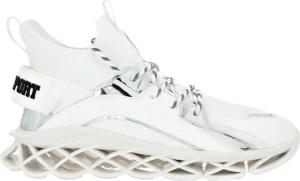 Plein Sport Low-Top Sneaker - Runner Sneaker Tiger - Gr. 41 (EU) - in Weiß - für Damen