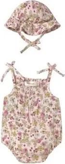 Mayoral Kleider & Outfits 1667 Conjunto pelele y gorro Rosa